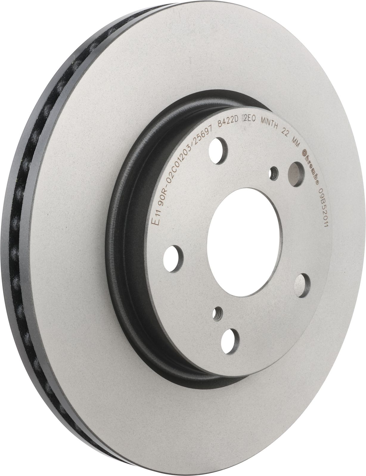 PRIME UV Coated Front Disc Brake Rotor - 09.B520.11_01