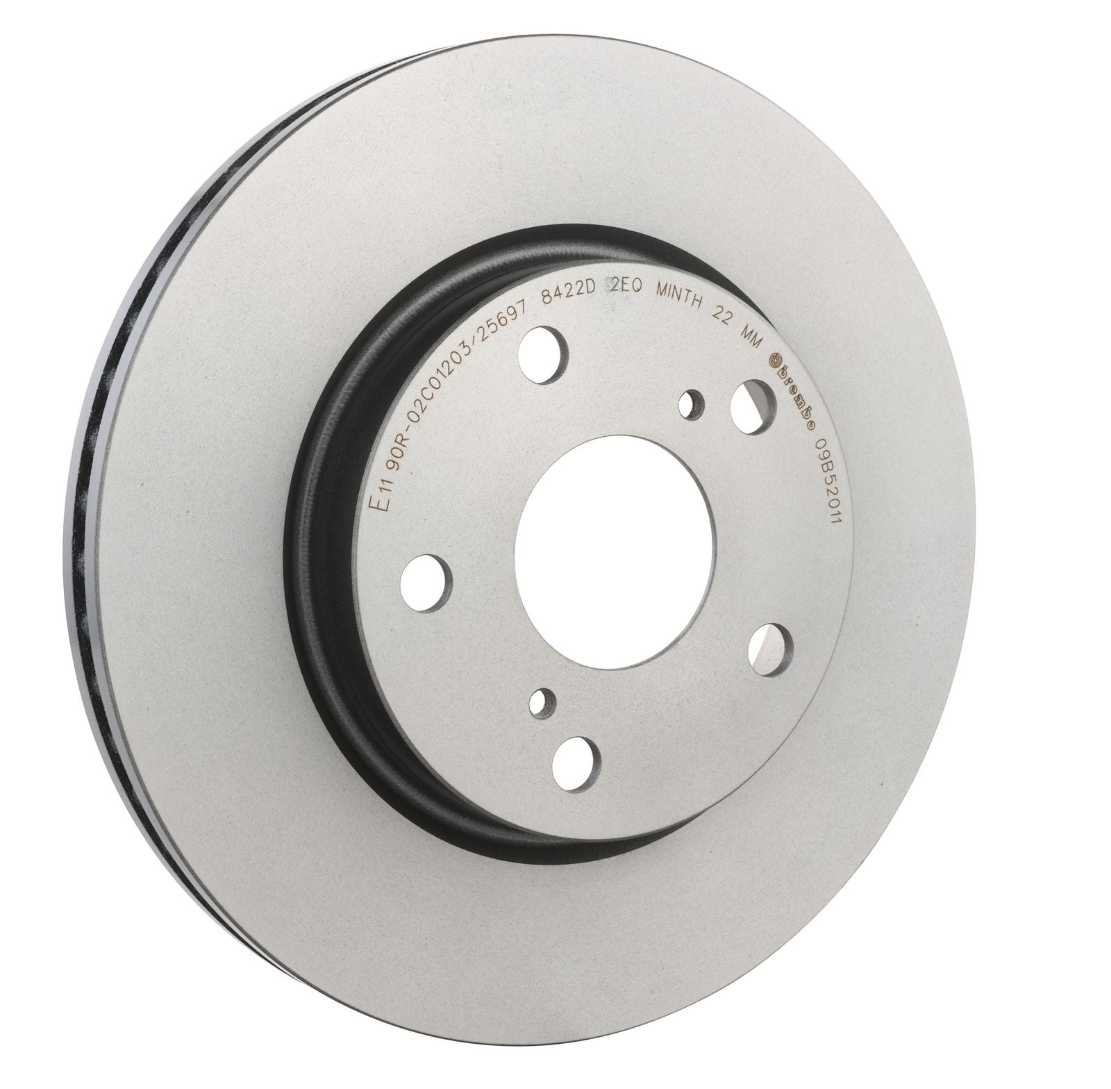 PRIME UV Coated Front Disc Brake Rotor - 09.B520.11_28