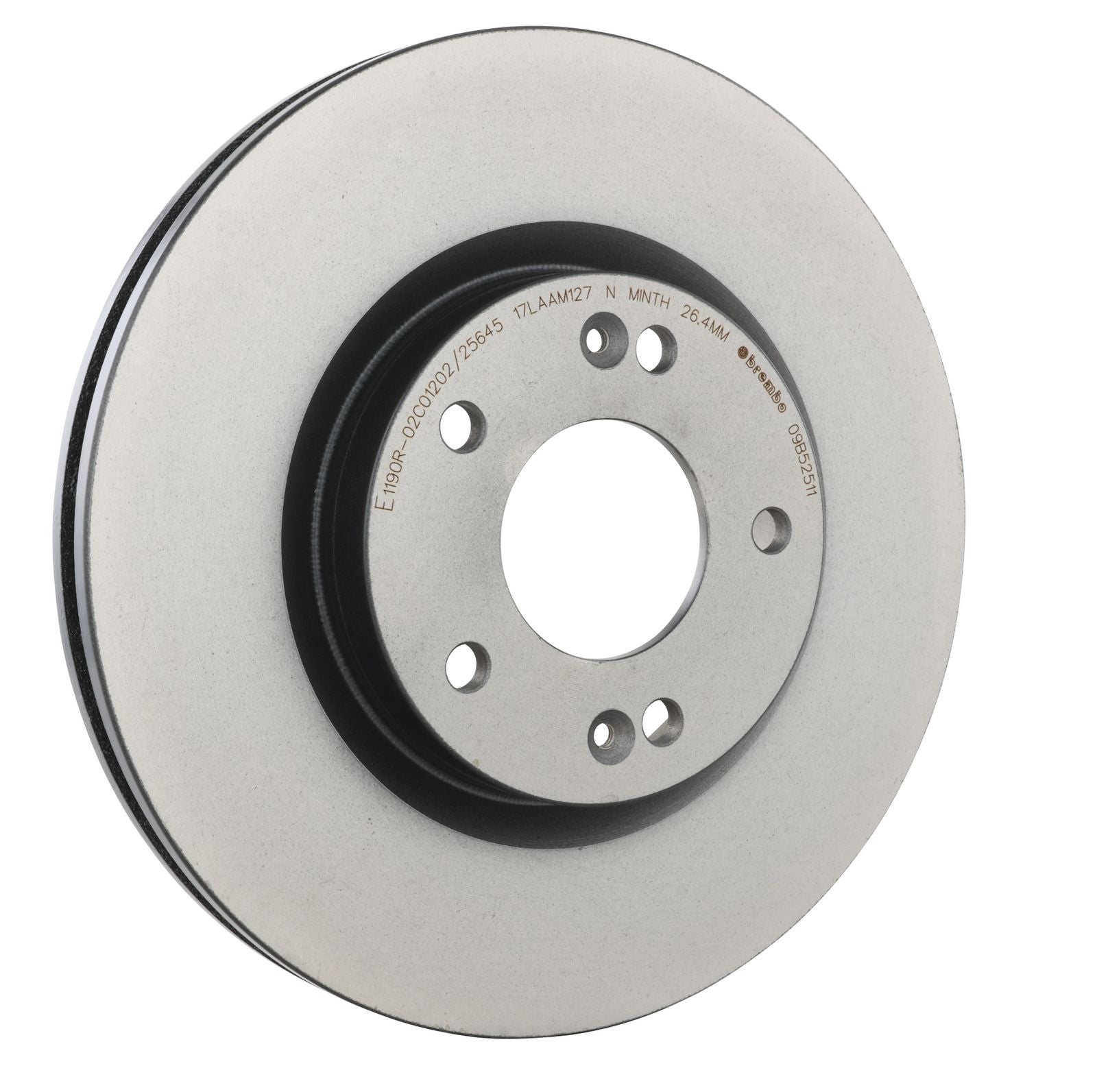 PRIME UV Coated Front Disc Brake Rotor - 09.B525.11_24