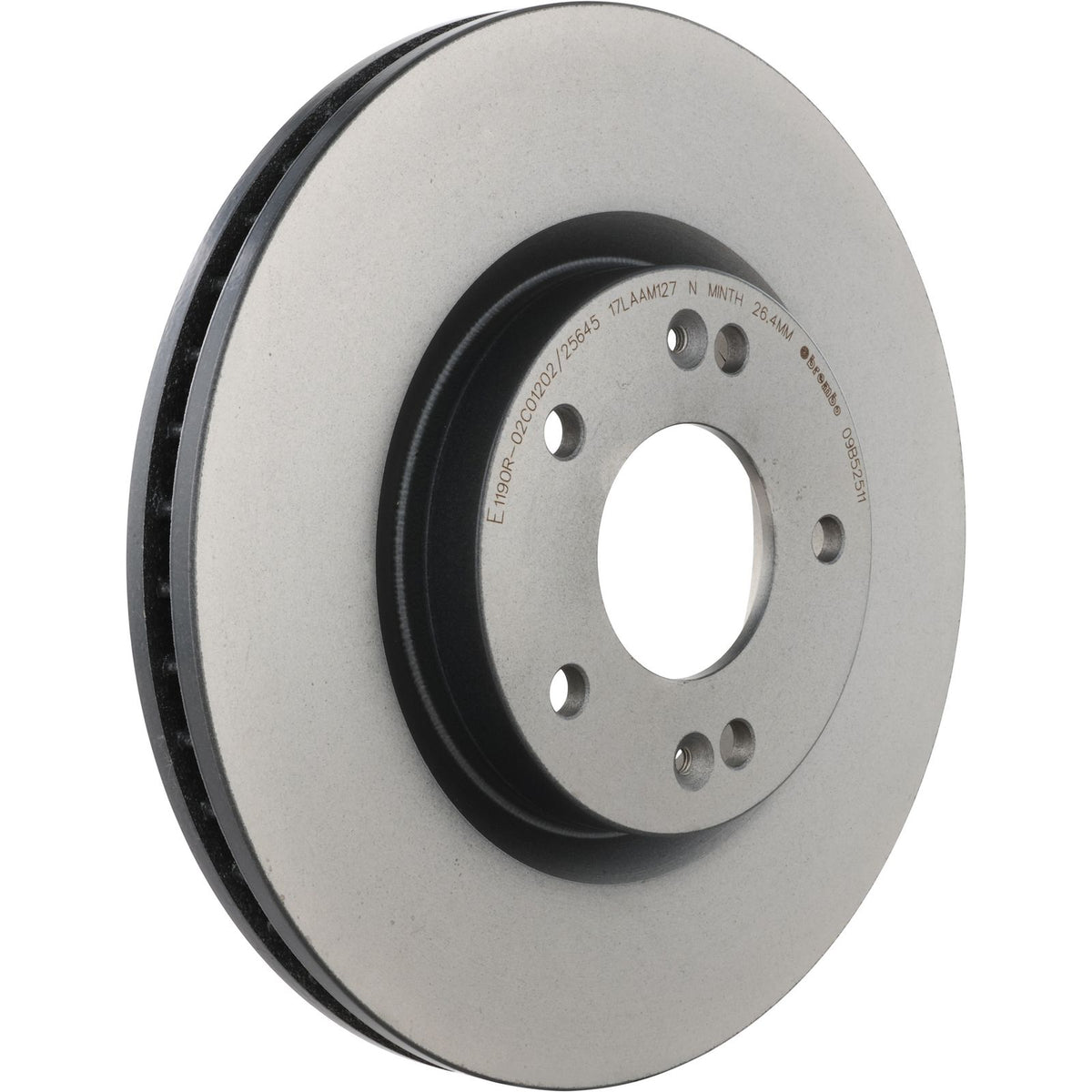 PRIME UV Coated Front Disc Brake Rotor - 09.B525.11_26
