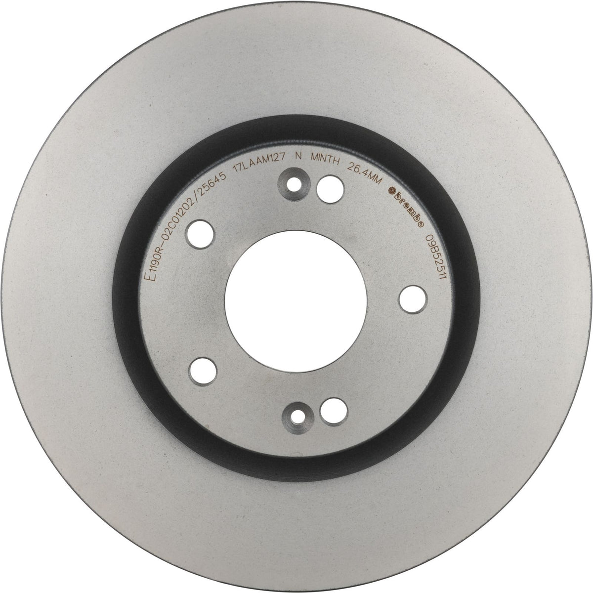 PRIME UV Coated Front Disc Brake Rotor - 09.B525.11_28