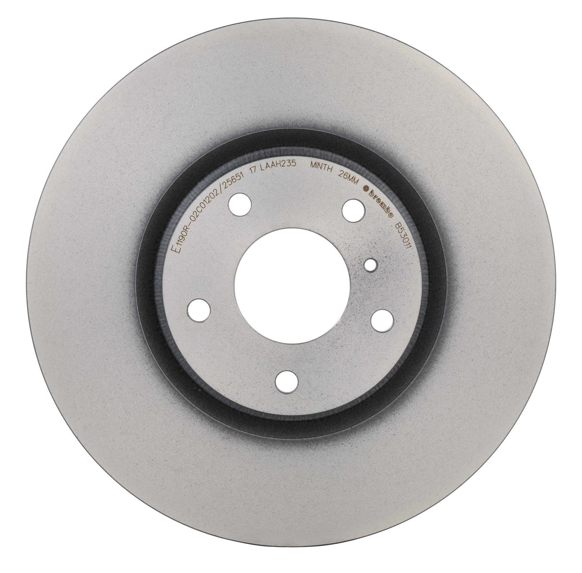 PRIME UV Coated Front Disc Brake Rotor - 09.B530.11_02
