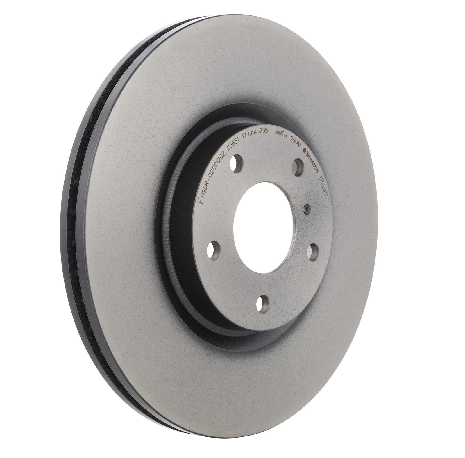 PRIME UV Coated Front Disc Brake Rotor - 09.B530.11_23