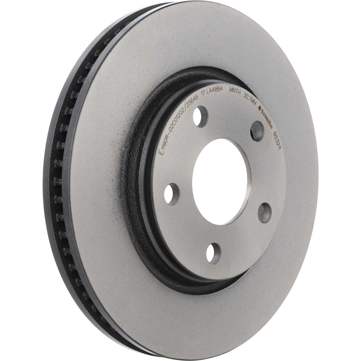 PRIME UV Coated Front Disc Brake Rotor - 09.B532.11_26