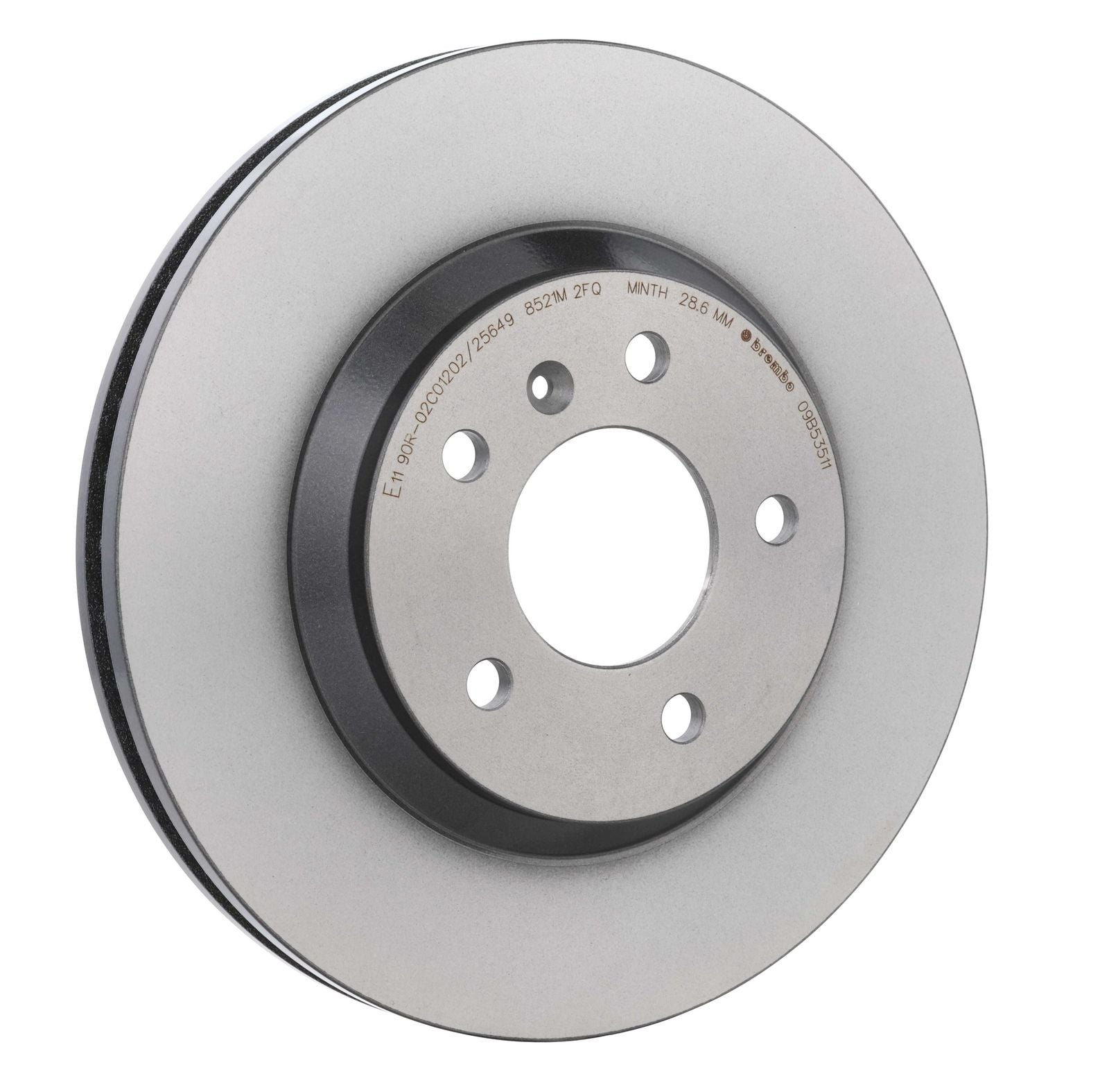 PRIME UV Coated Front Disc Brake Rotor - 09.B535.11_29