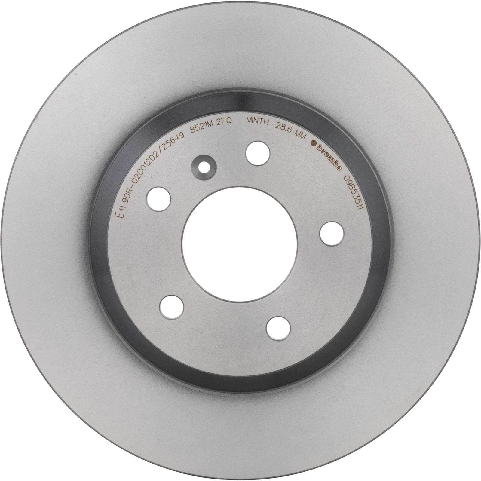 PRIME UV Coated Front Disc Brake Rotor - 09.B535.11_04