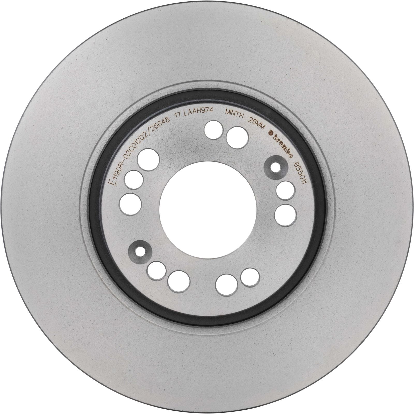 PRIME UV Coated Front Disc Brake Rotor - 09.B550.11_03