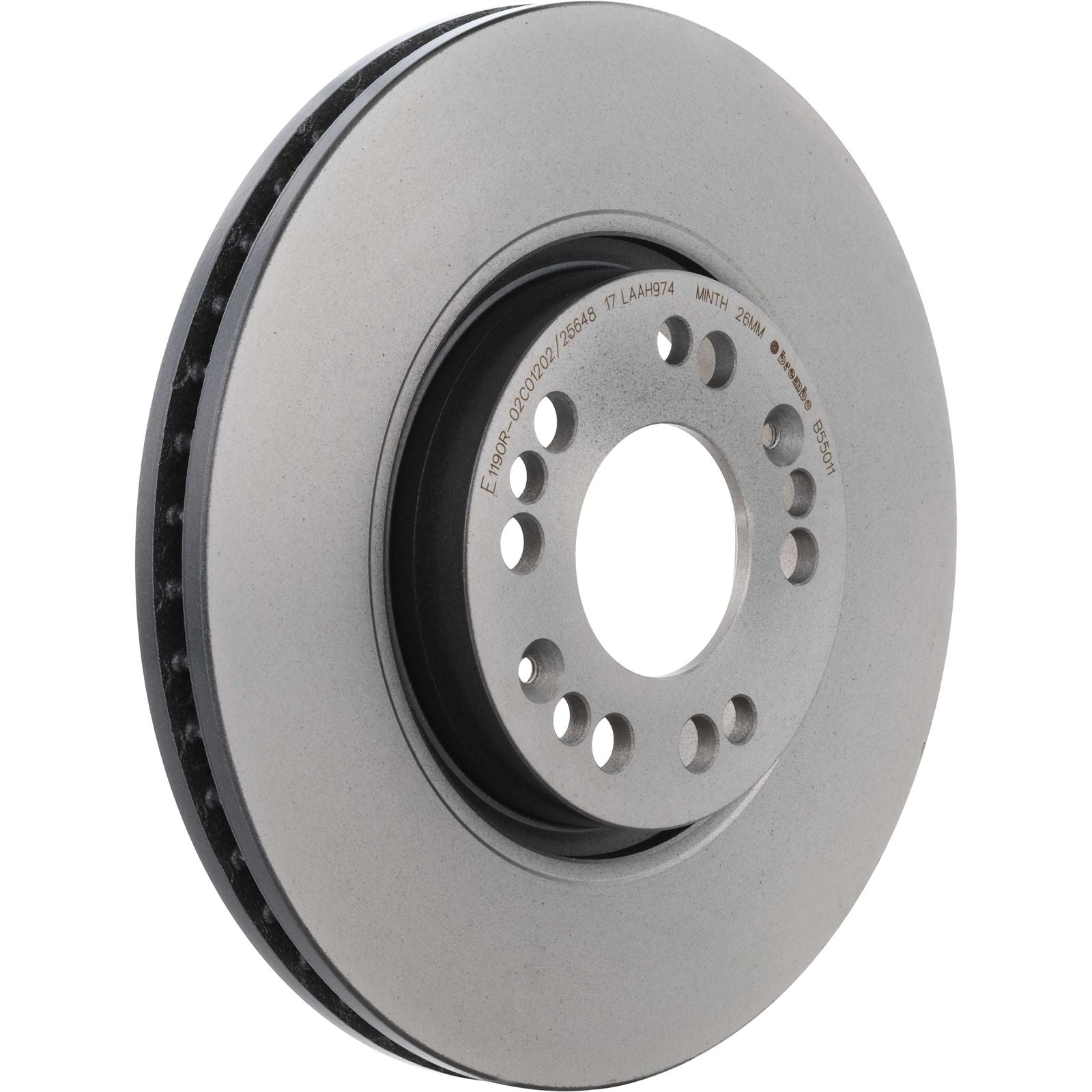PRIME UV Coated Front Disc Brake Rotor - 09.B550.11_26