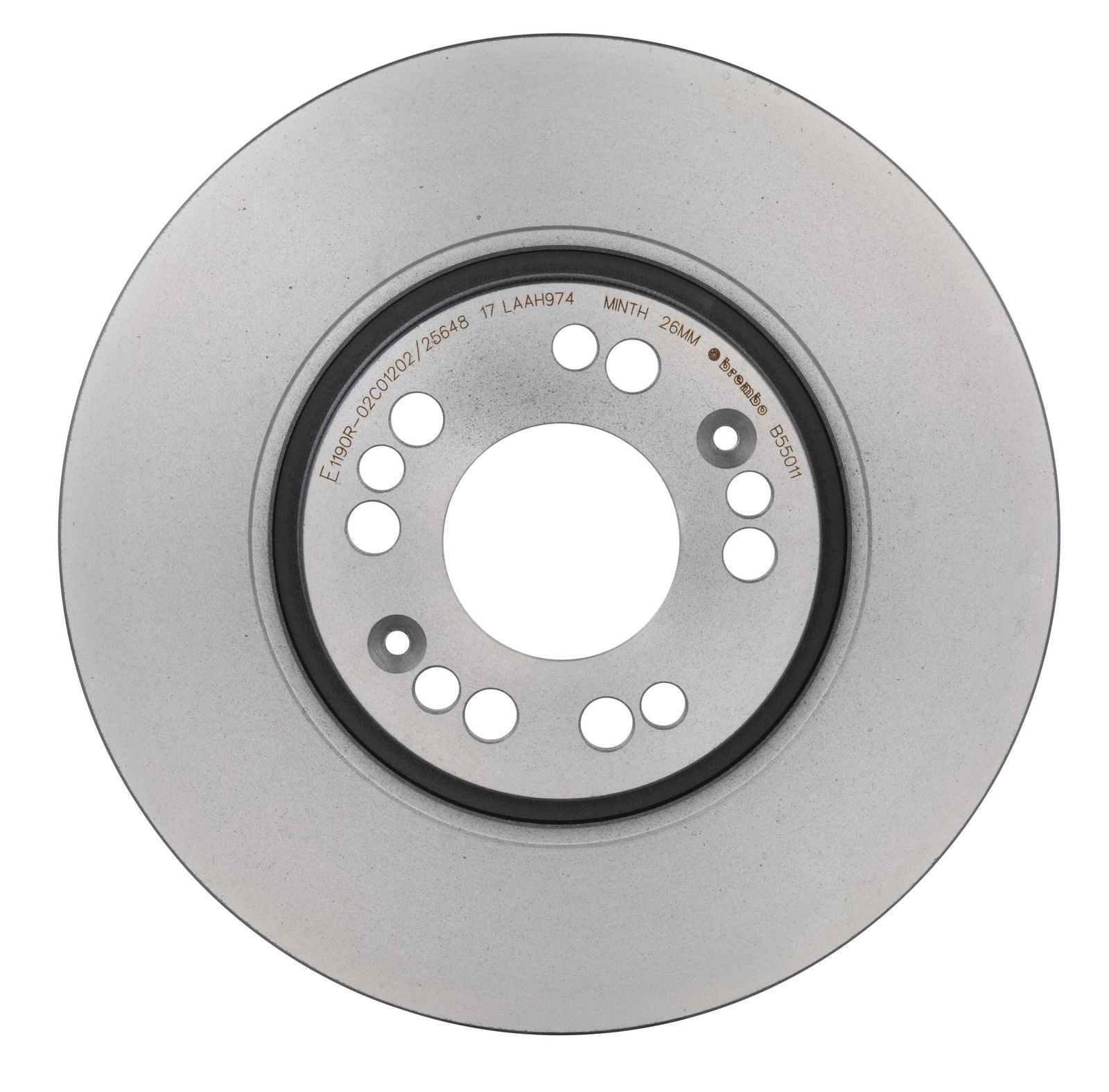 PRIME UV Coated Front Disc Brake Rotor - 09.B550.11_02