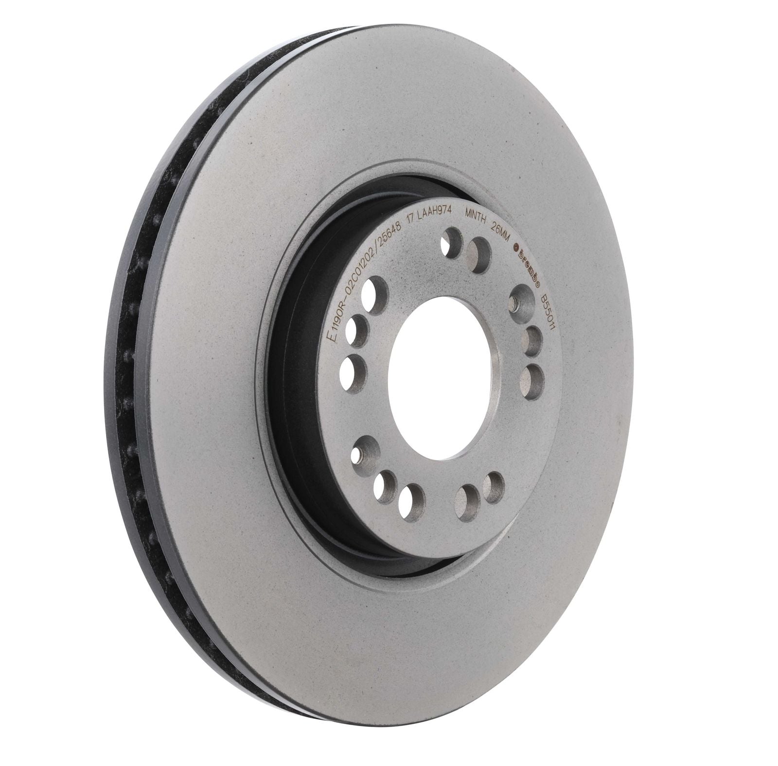PRIME UV Coated Front Disc Brake Rotor - 09.B550.11_23