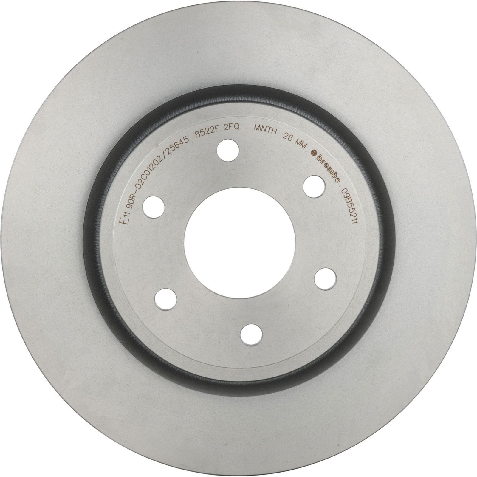 PRIME UV Coated Front Disc Brake Rotor - 09.B552.11_02