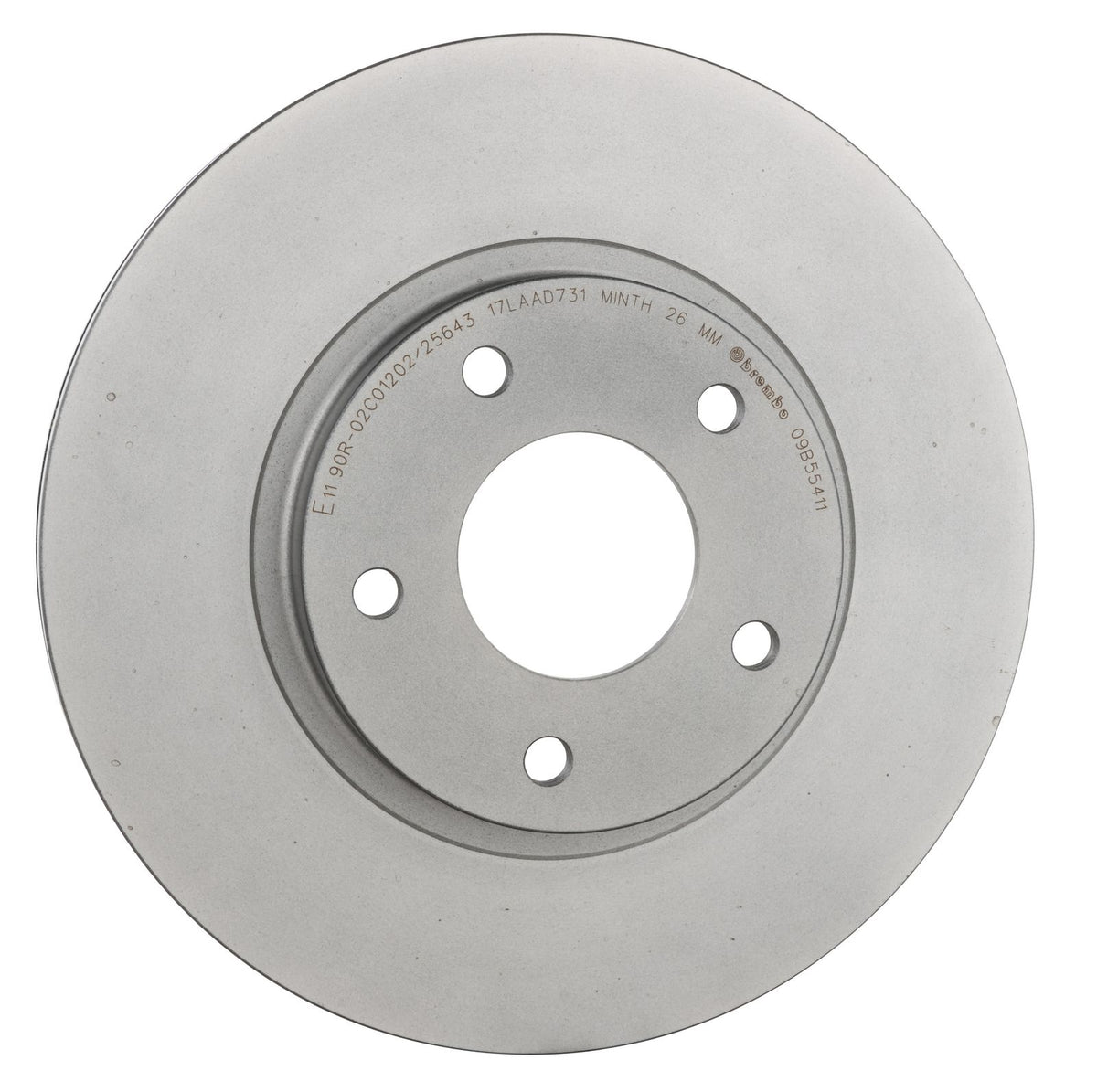 PRIME UV Coated Front Disc Brake Rotor - 09.B554.11_30