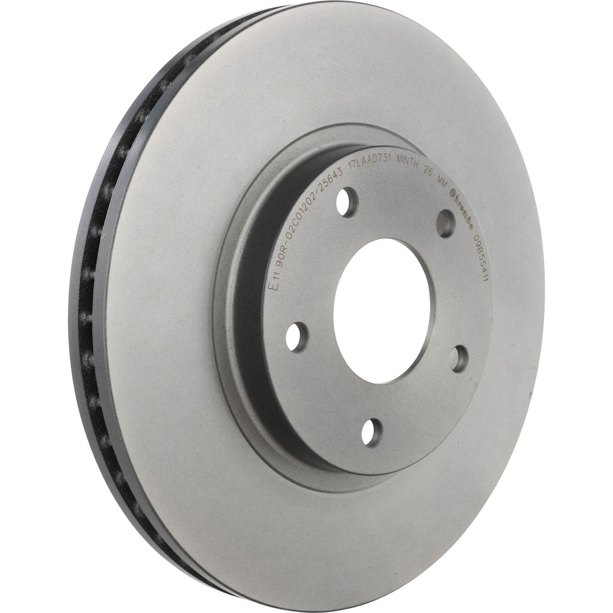PRIME UV Coated Front Disc Brake Rotor - 09.B554.11_01