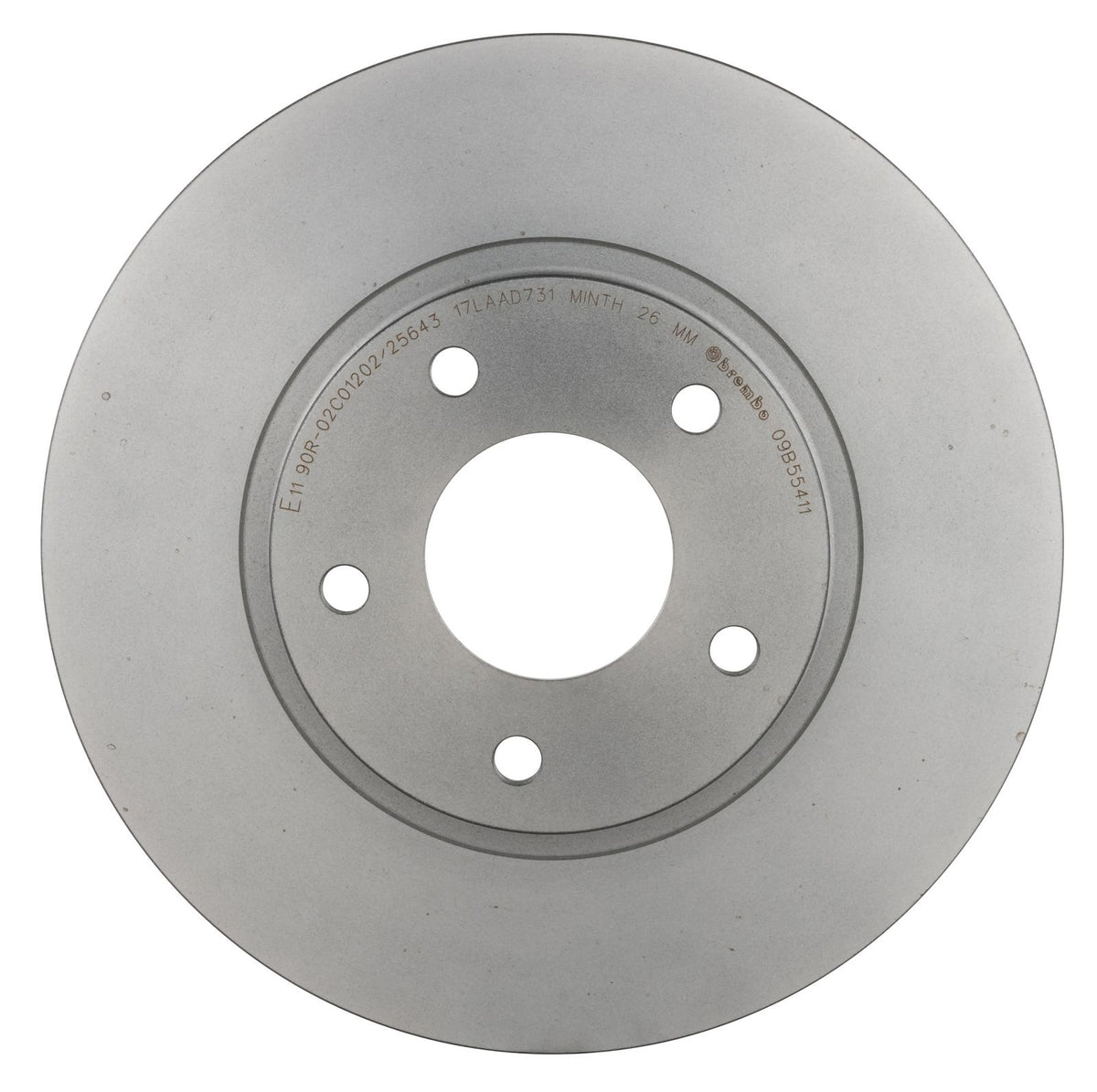 PRIME UV Coated Front Disc Brake Rotor - 09.B554.11_07