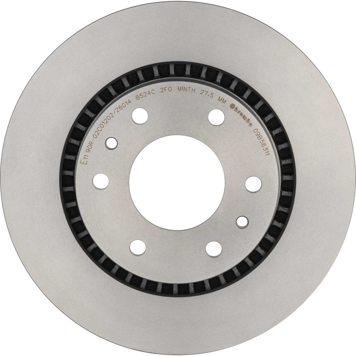 PRIME UV Coated Front Disc Brake Rotor - 09.B563.11_04
