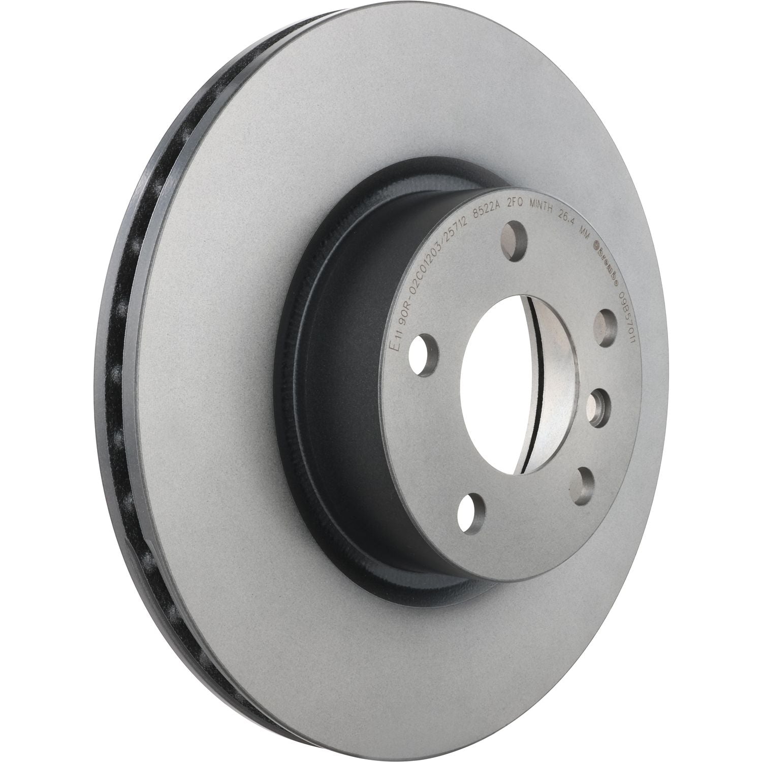 PRIME UV Coated Front Disc Brake Rotor - 09.B570.11_02