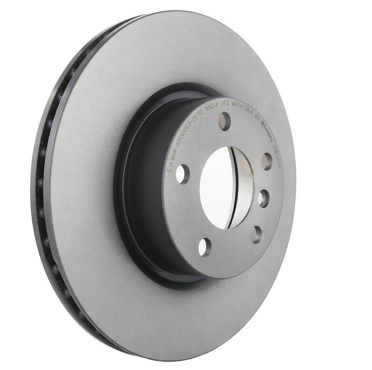 PRIME UV Coated Front Disc Brake Rotor - 09.B570.11_28