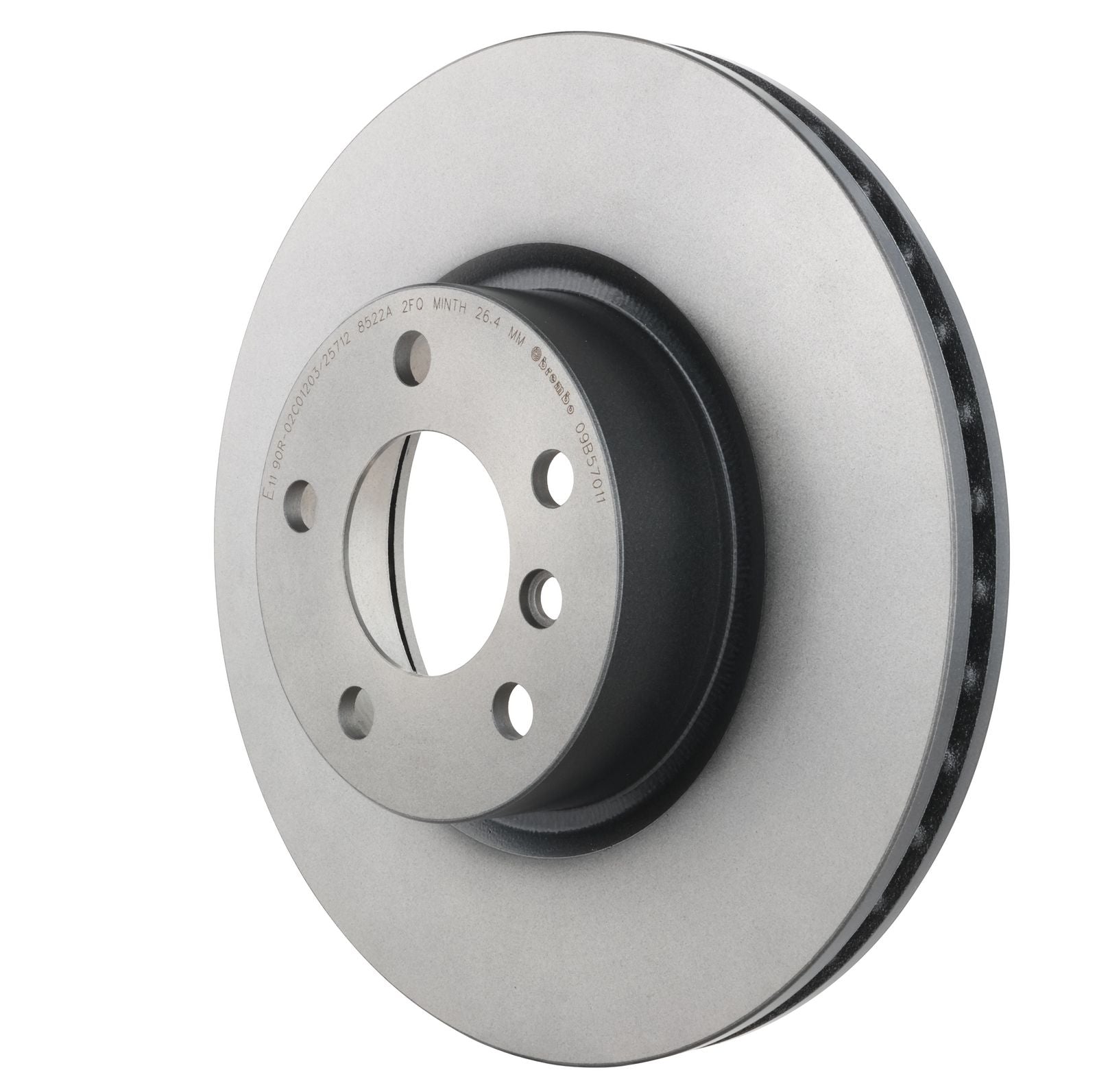 PRIME UV Coated Front Disc Brake Rotor - 09.B570.11_10
