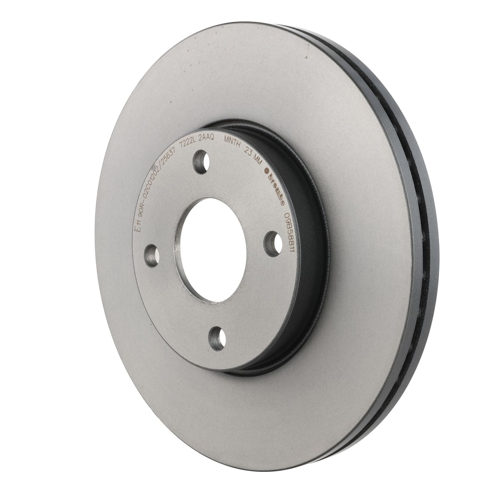 PRIME UV Coated Front Disc Brake Rotor - 09.B588.11_09