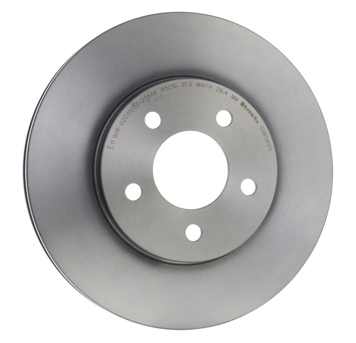 PRIME UV Coated Front Disc Brake Rotor - 09.B589.11_30