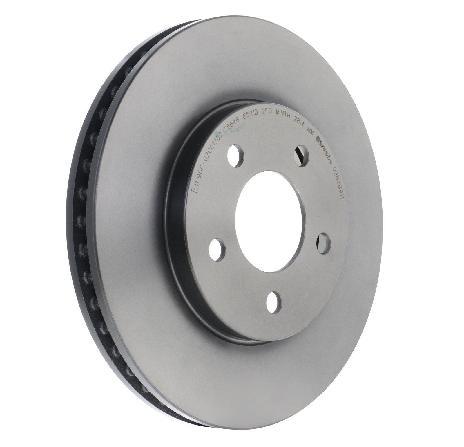 PRIME UV Coated Front Disc Brake Rotor - 09.B589.11_28