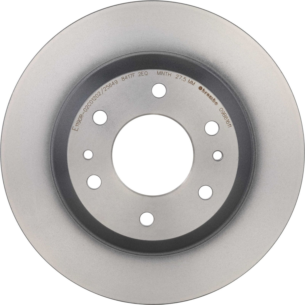 PRIME UV Coated Front Disc Brake Rotor - 09.B616.11_28