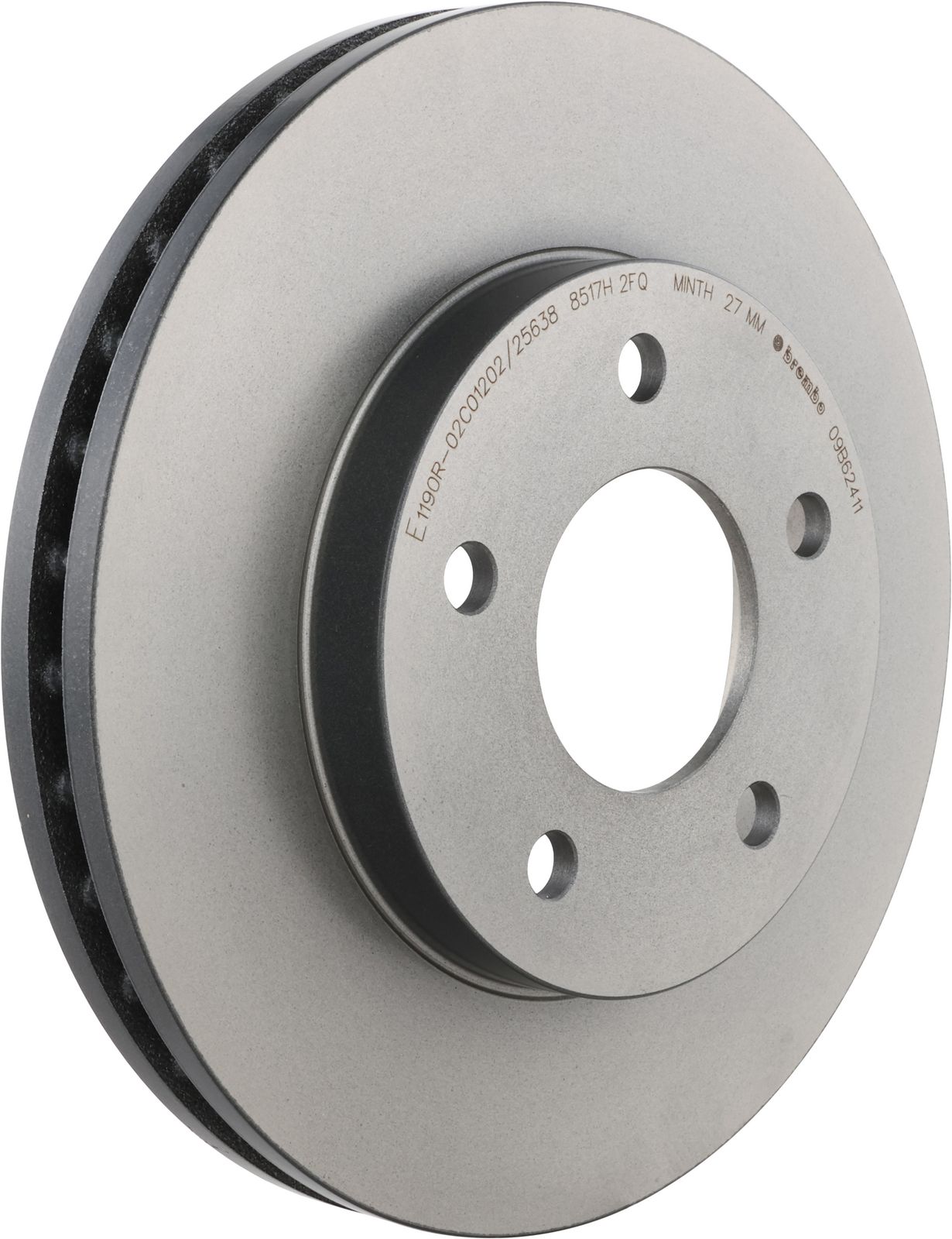 PRIME UV Coated Front Disc Brake Rotor - 09.B624.11_01