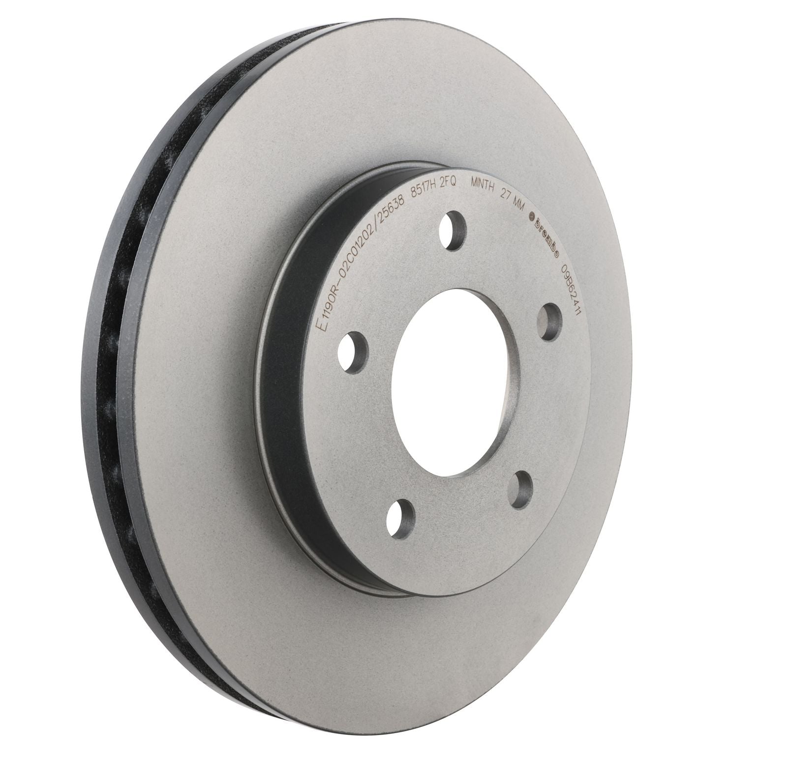 PRIME UV Coated Front Disc Brake Rotor - 09.B624.11_23