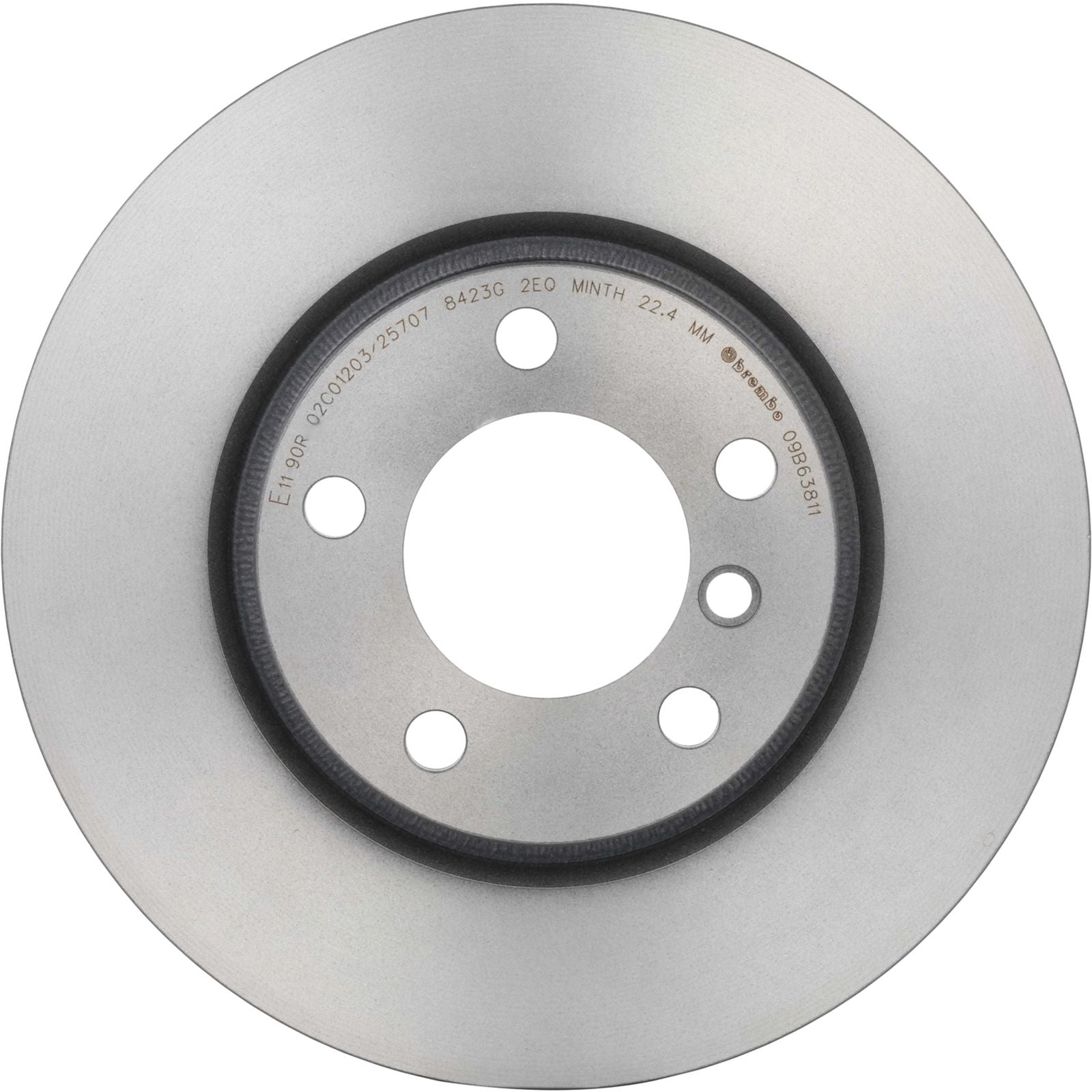 PRIME UV Coated Front Disc Brake Rotor - 09.B638.11_02