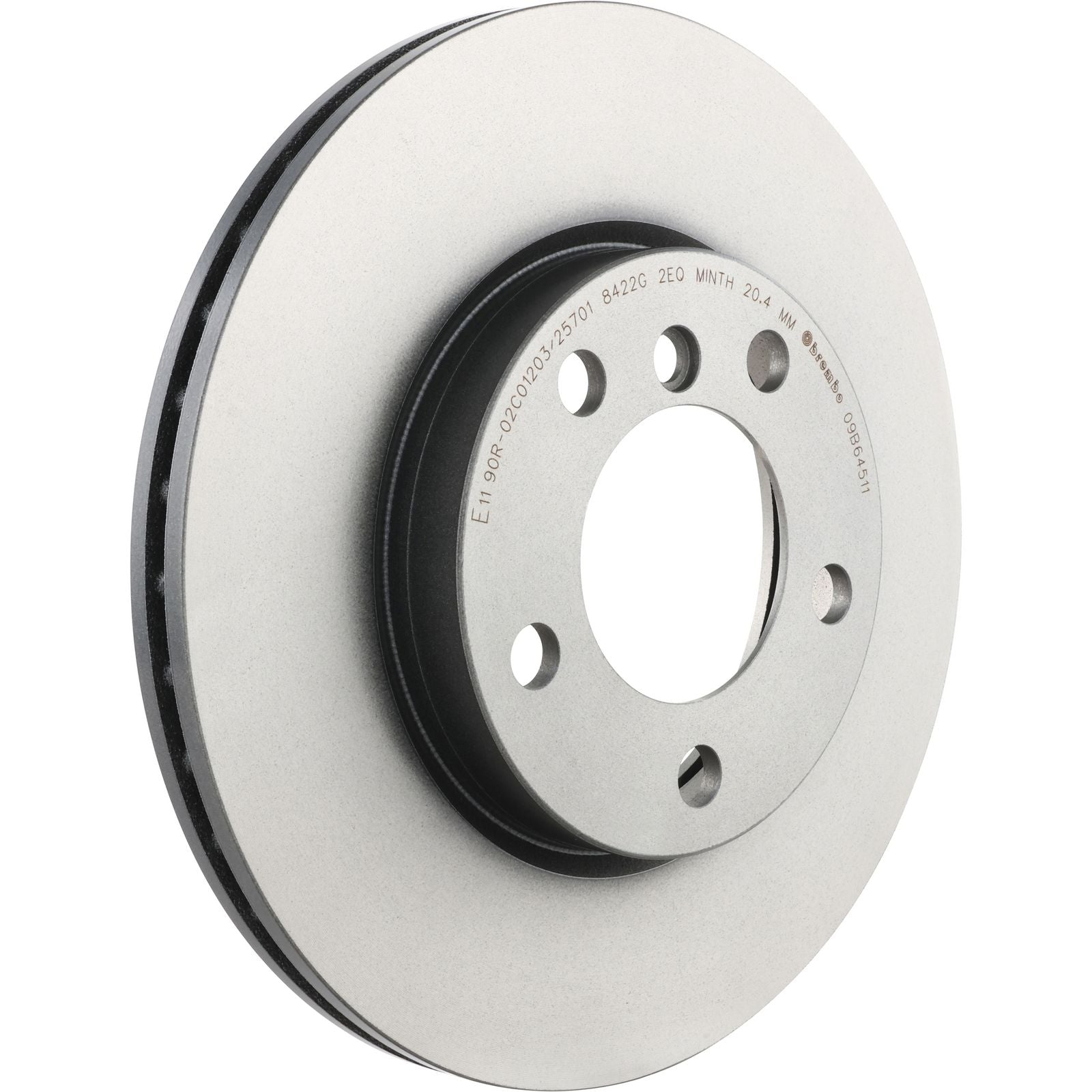 PRIME UV Coated Front Disc Brake Rotor - 09.B645.11_26