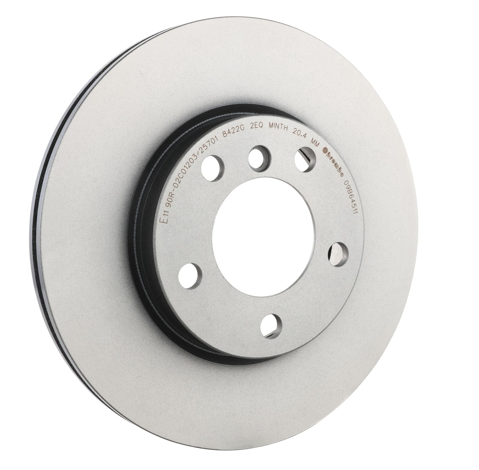 PRIME UV Coated Front Disc Brake Rotor - 09.B645.11_24