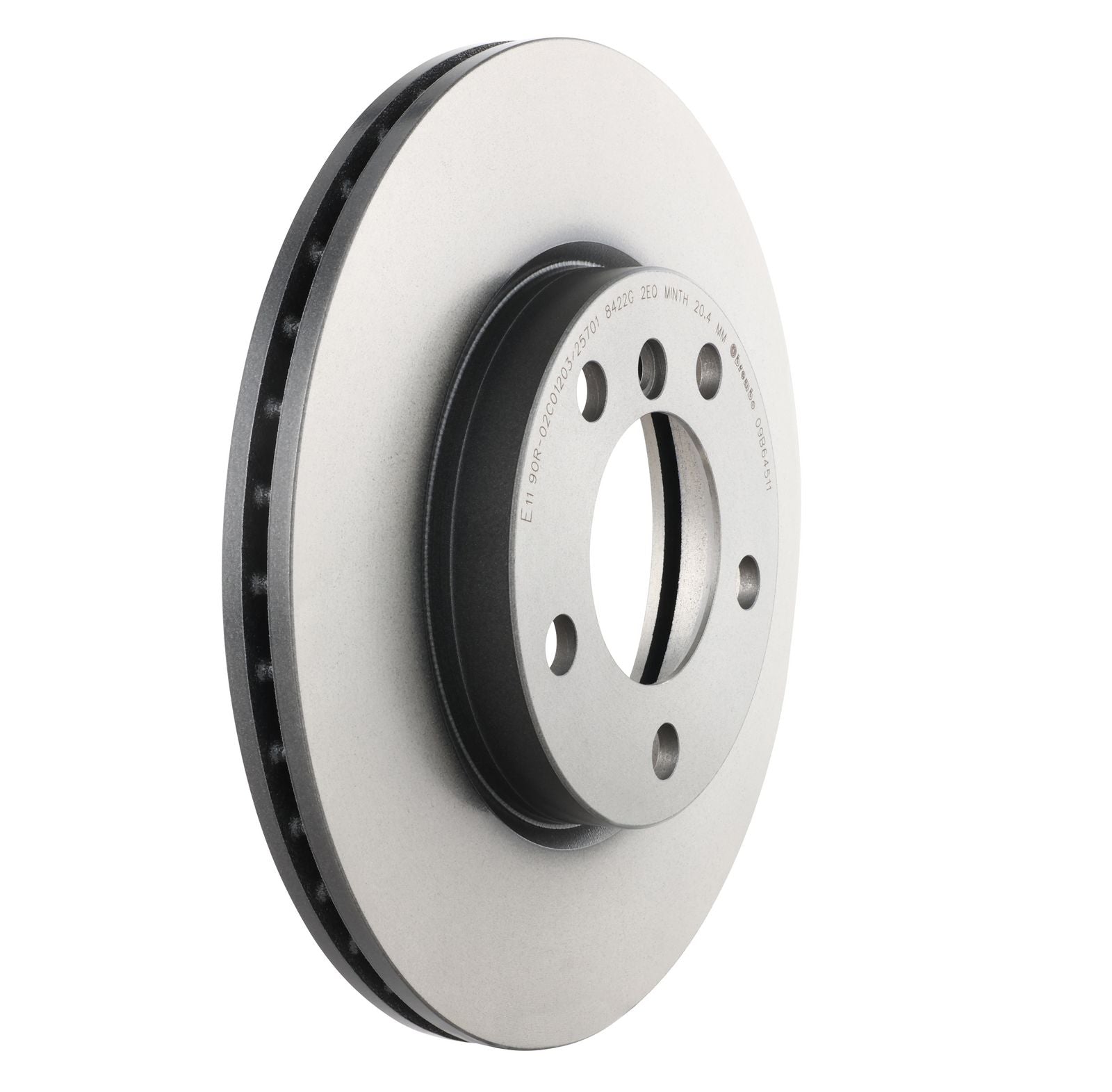 PRIME UV Coated Front Disc Brake Rotor - 09.B645.11_22