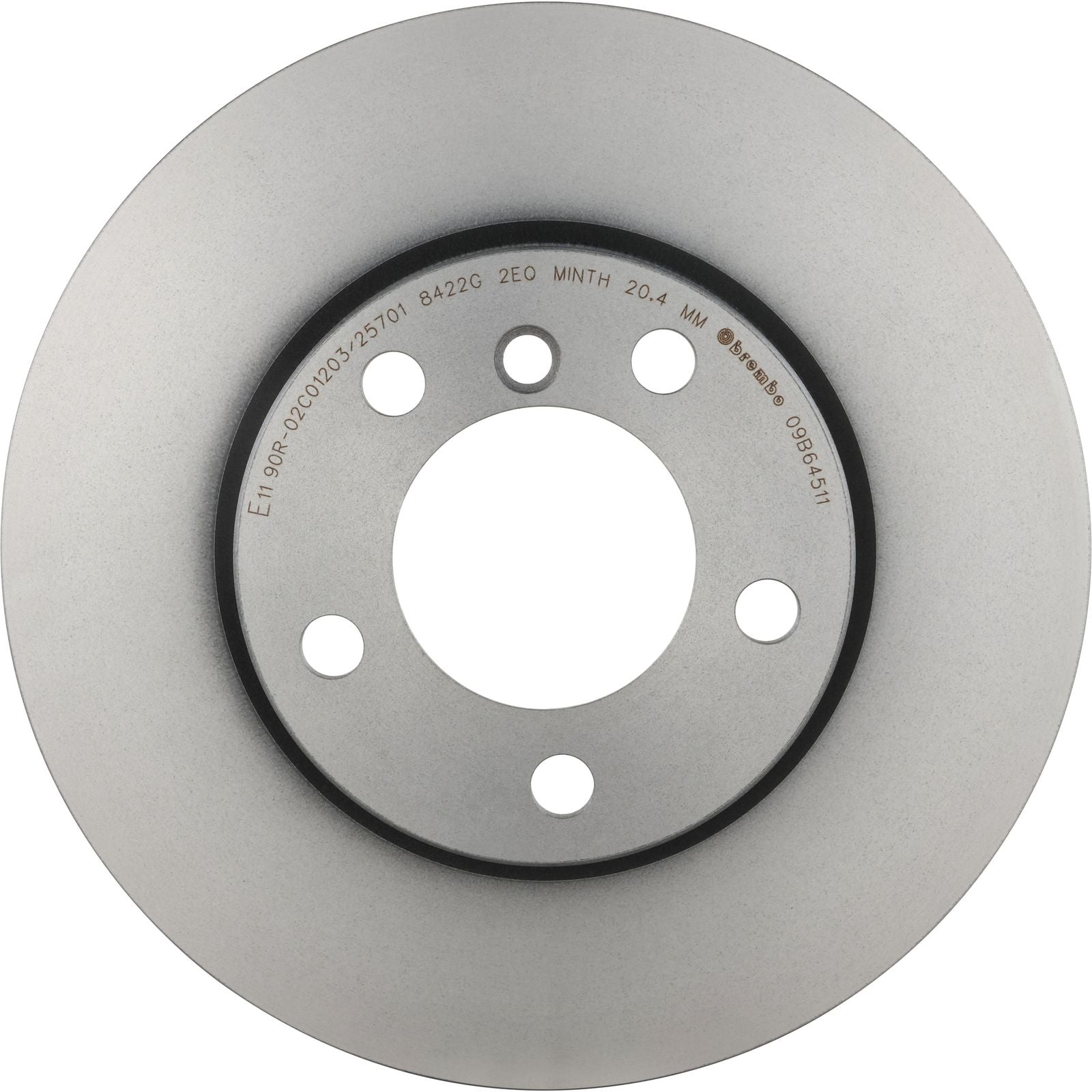 PRIME UV Coated Front Disc Brake Rotor - 09.B645.11_28