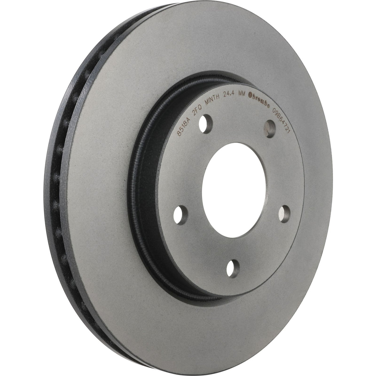 PRIME UV Coated Front Disc Brake Rotor - 09.B647.21_02