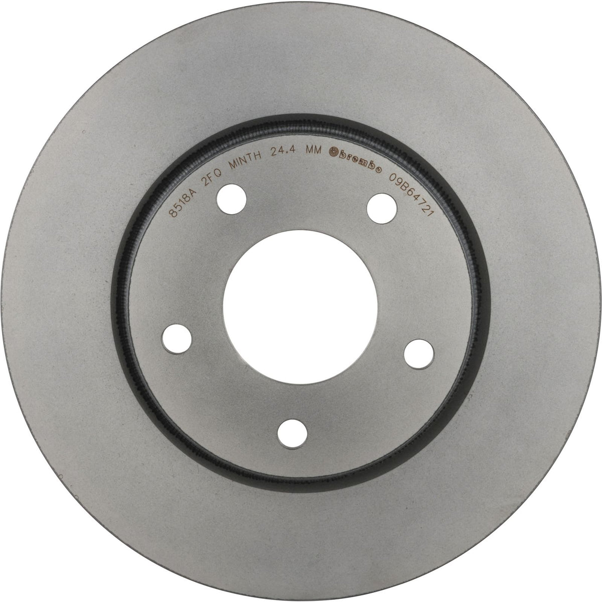 PRIME UV Coated Front Disc Brake Rotor - 09.B647.21_05