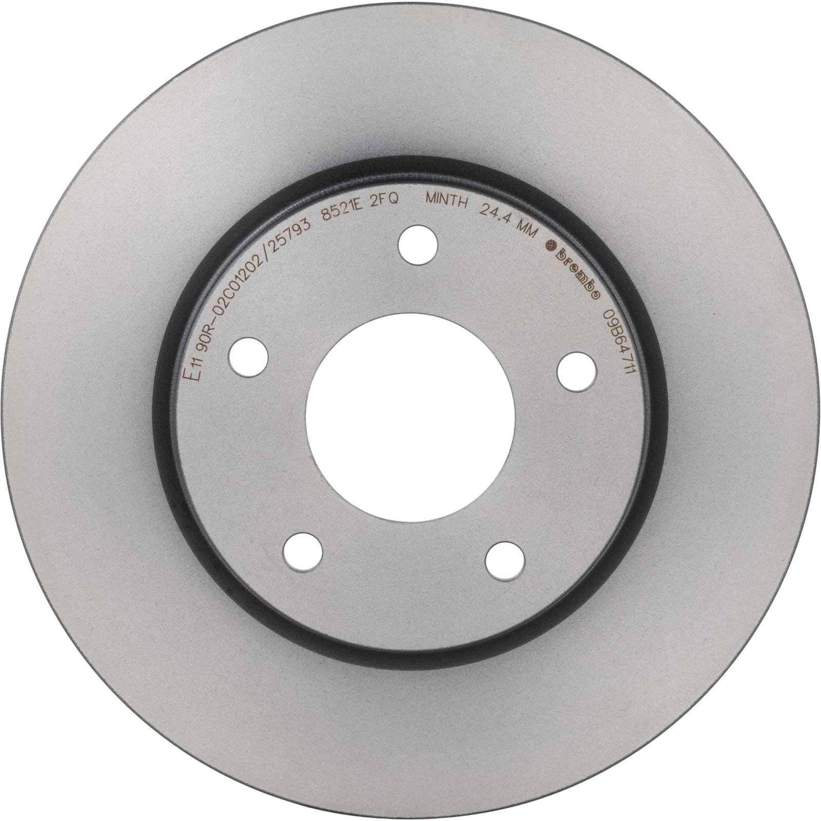 PRIME UV Coated Front Disc Brake Rotor - 09.B647.11_01