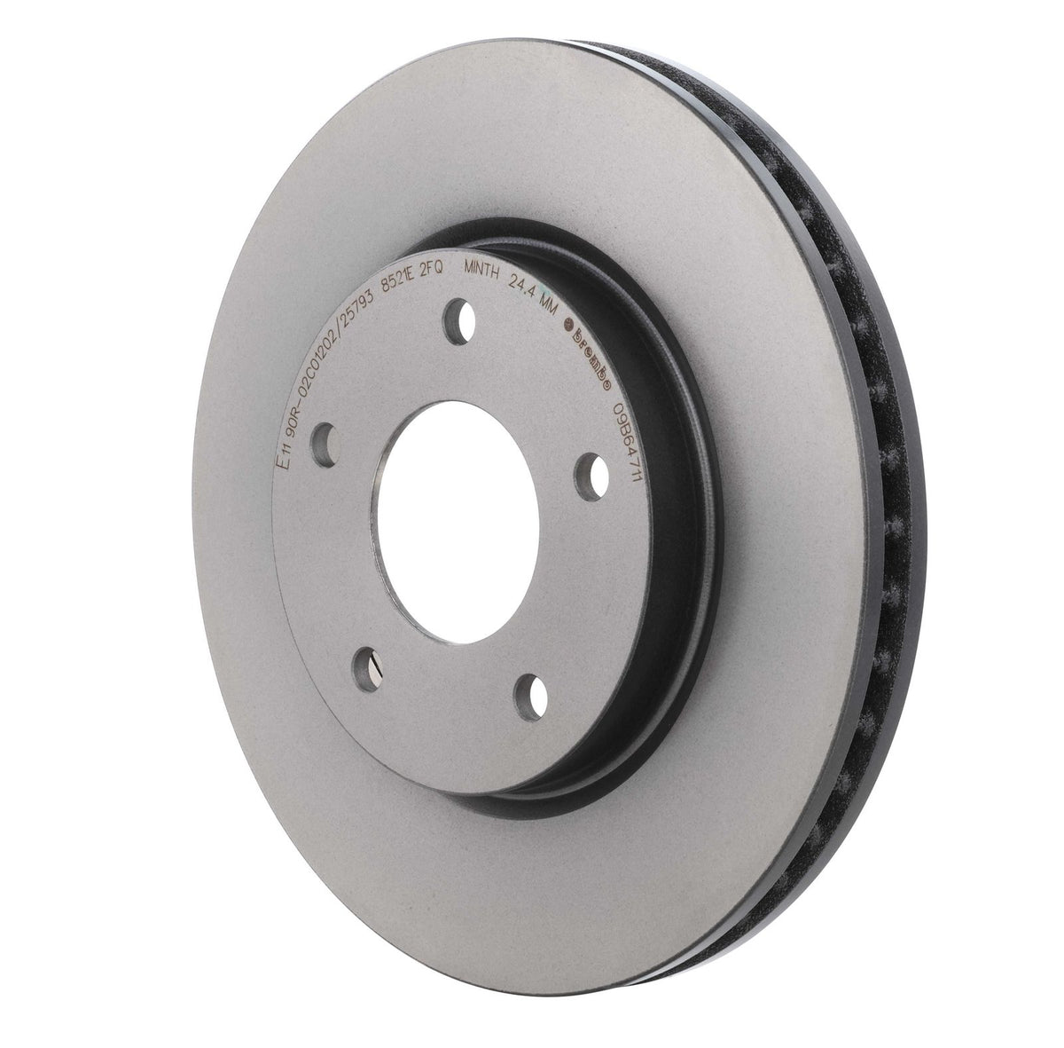 PRIME UV Coated Front Disc Brake Rotor - 09.B647.11_10