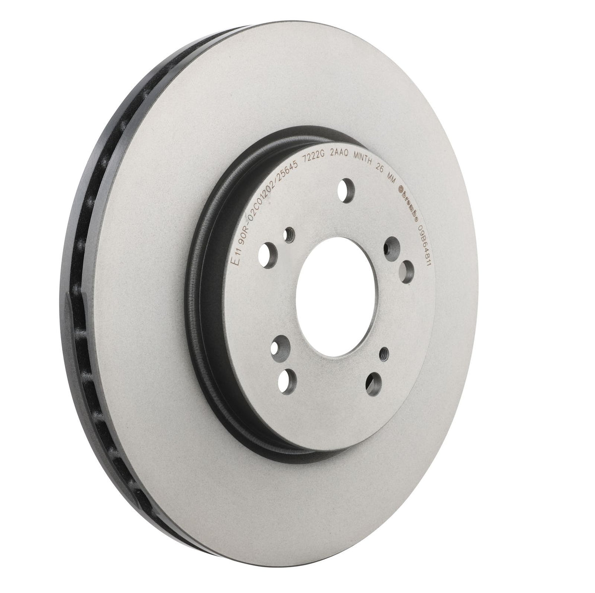PRIME UV Coated Front Disc Brake Rotor - 09.B648.11_28
