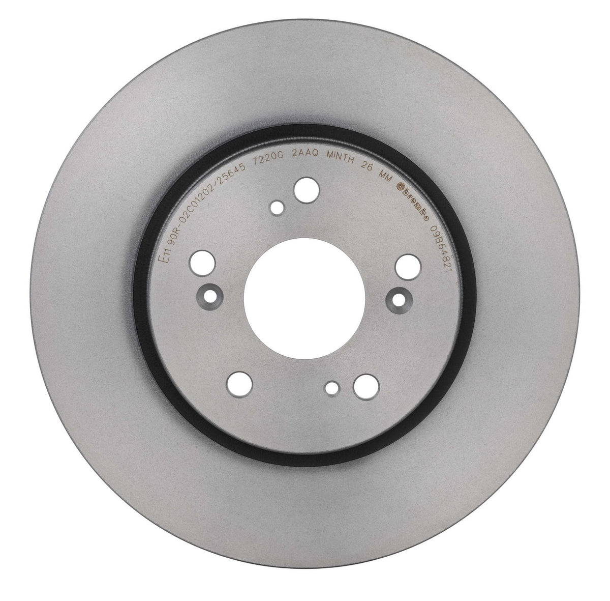 PRIME UV Coated Front Disc Brake Rotor - 09.B648.21_07