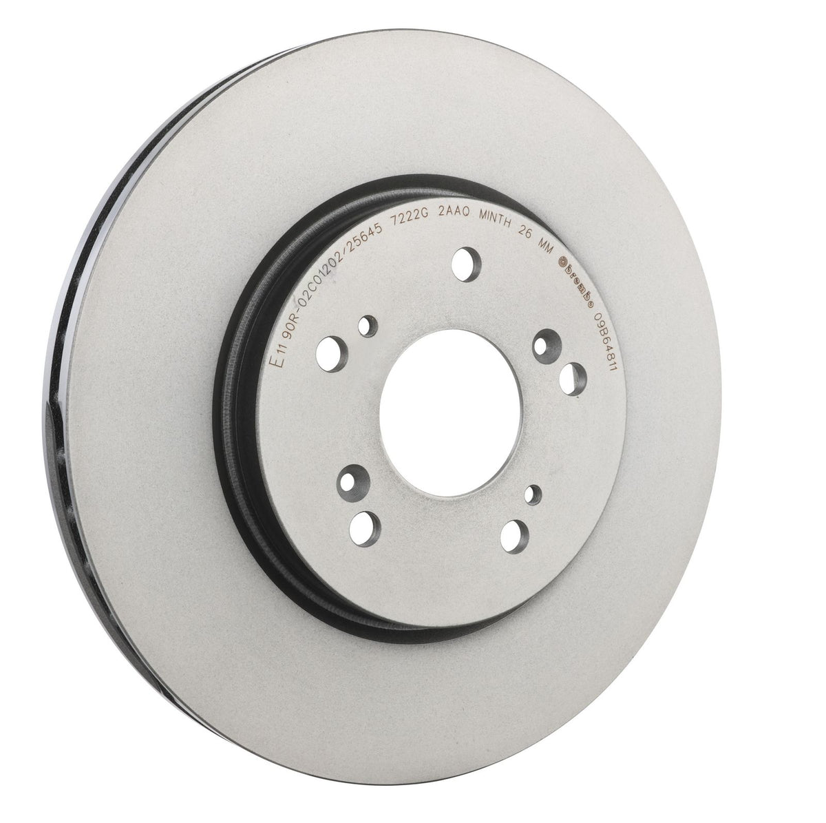 PRIME UV Coated Front Disc Brake Rotor - 09.B648.11_29