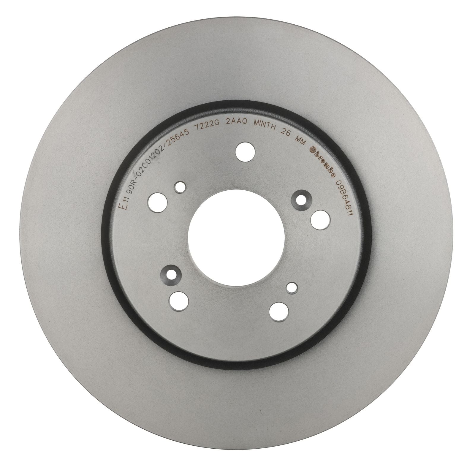 PRIME UV Coated Front Disc Brake Rotor - 09.B648.11_07