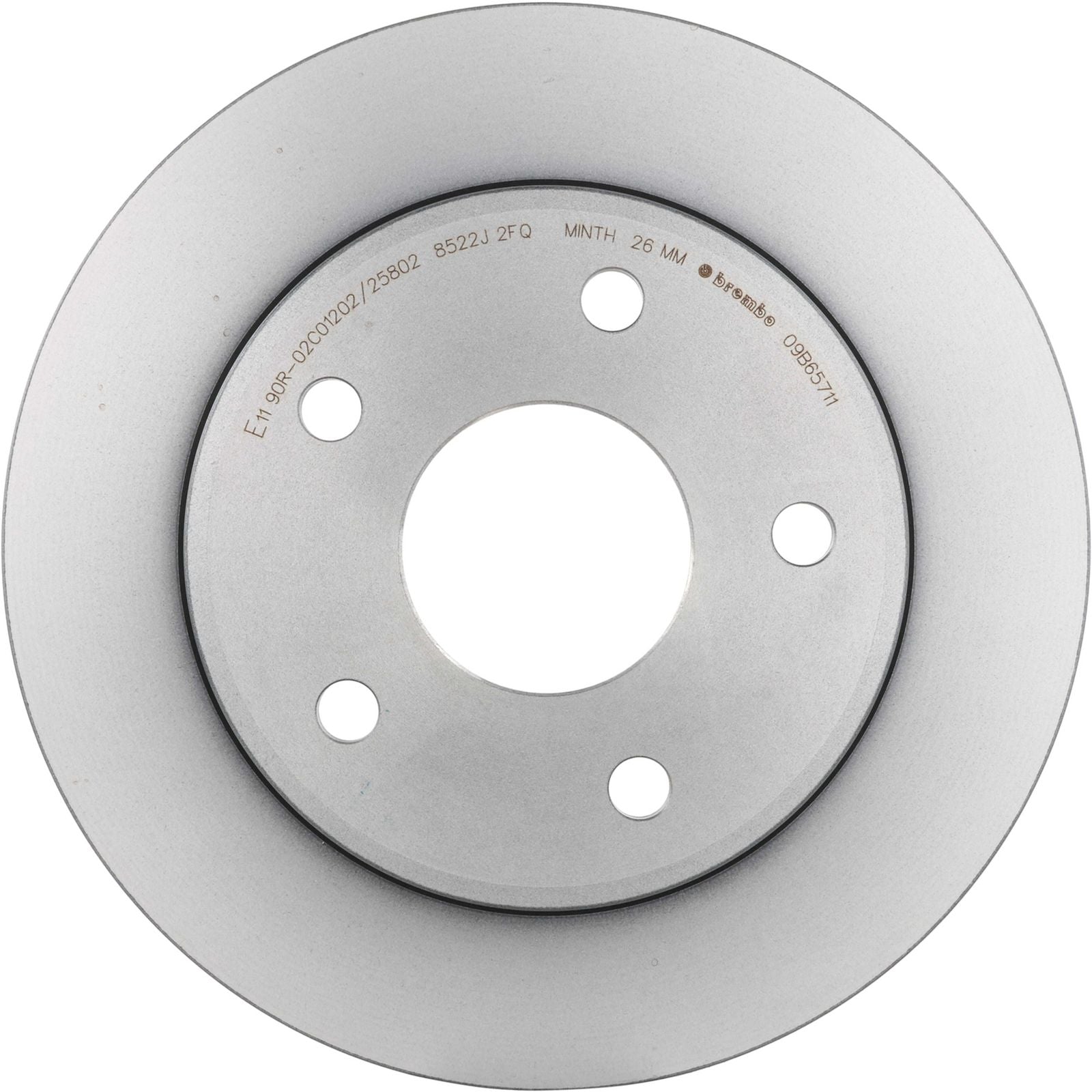 PRIME UV Coated Front Disc Brake Rotor - 09.B657.11_03