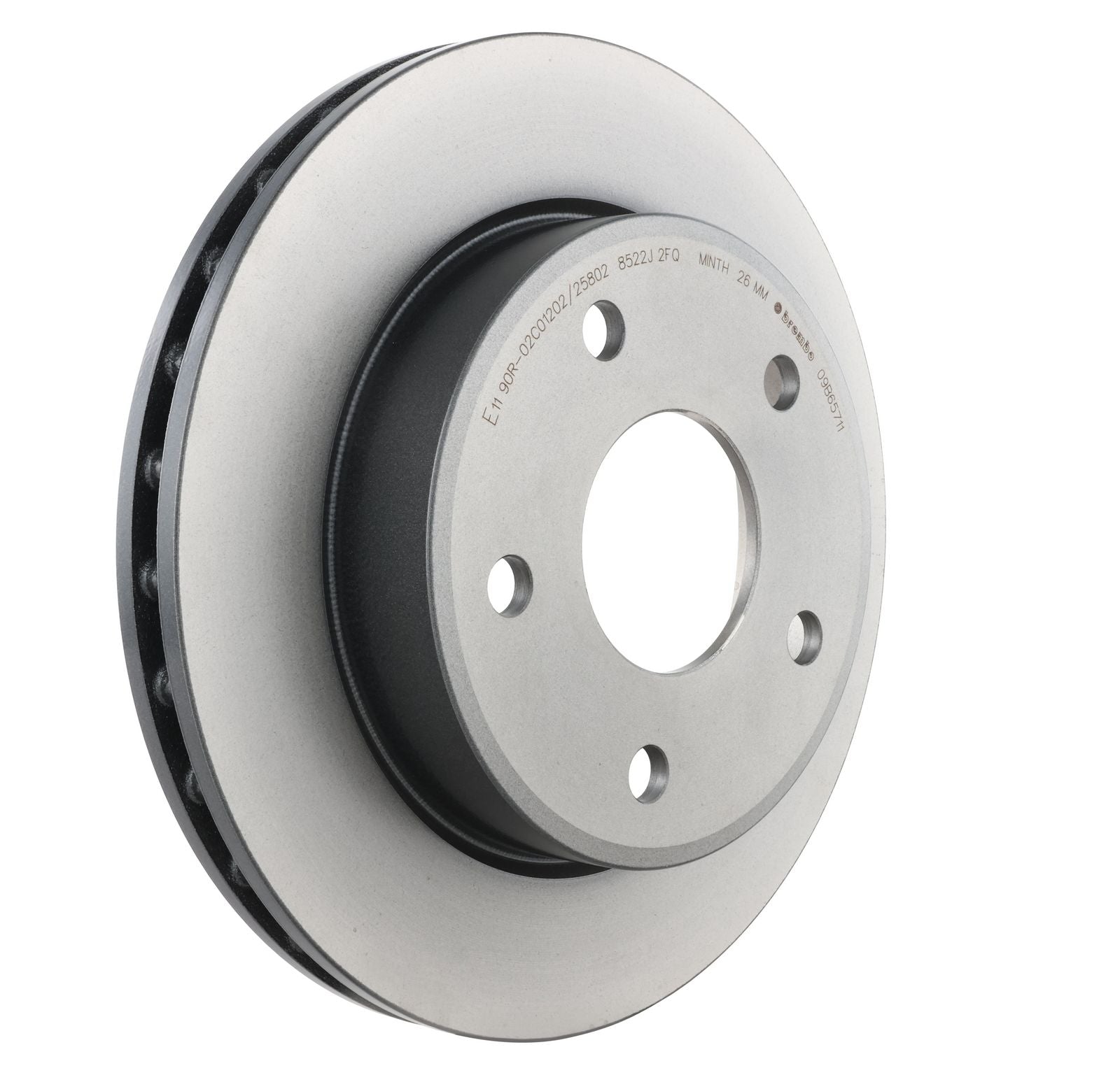 PRIME UV Coated Front Disc Brake Rotor - 09.B657.11_27