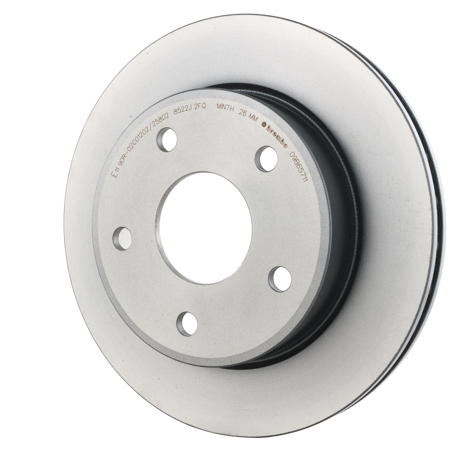PRIME UV Coated Front Disc Brake Rotor - 09.B657.11_08