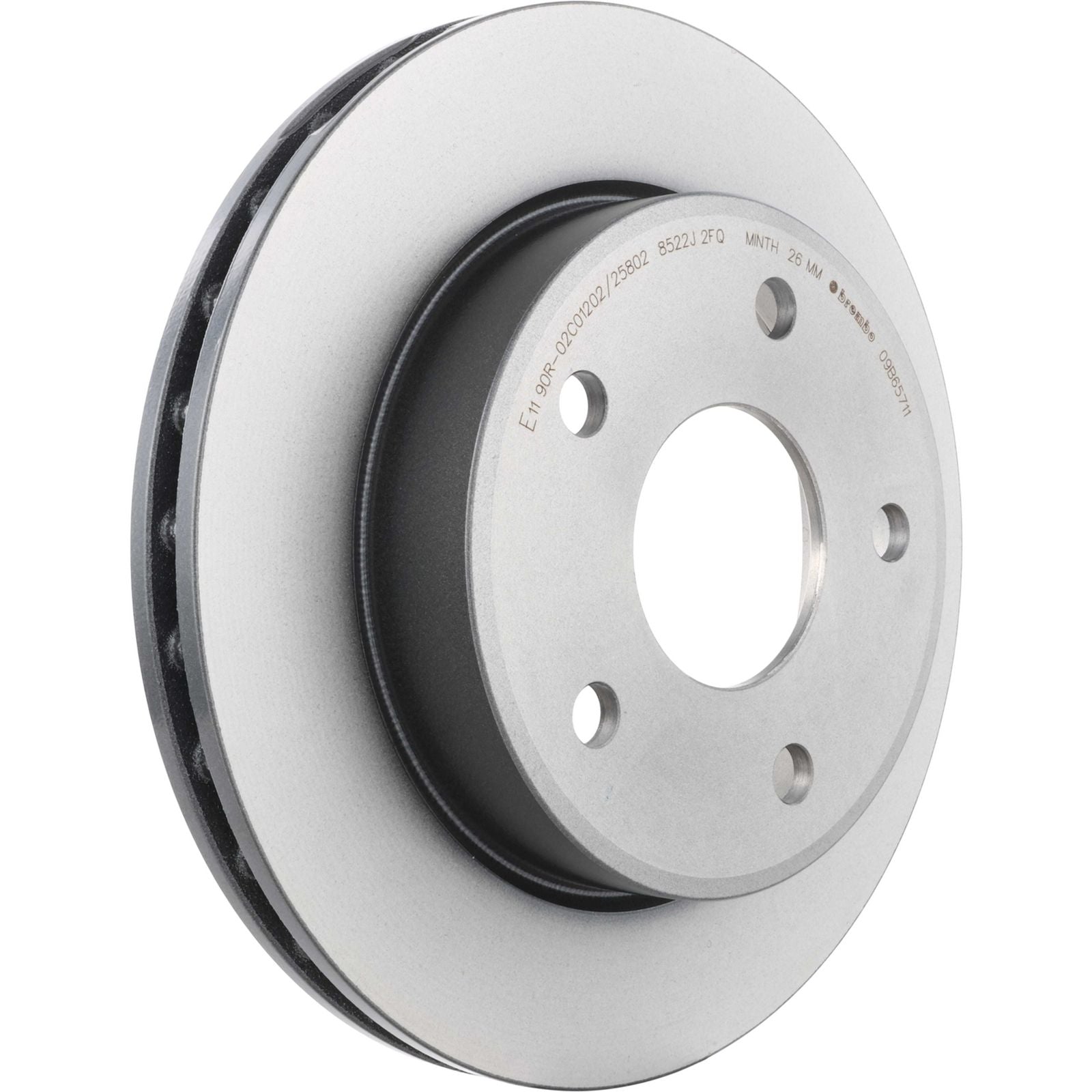PRIME UV Coated Front Disc Brake Rotor - 09.B657.11_04