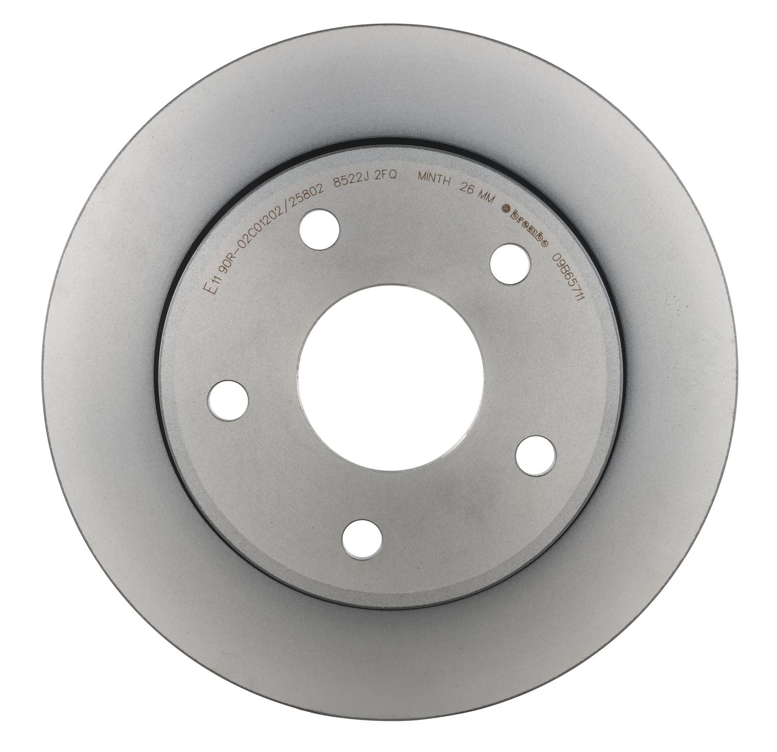 PRIME UV Coated Front Disc Brake Rotor - 09.B657.11_06