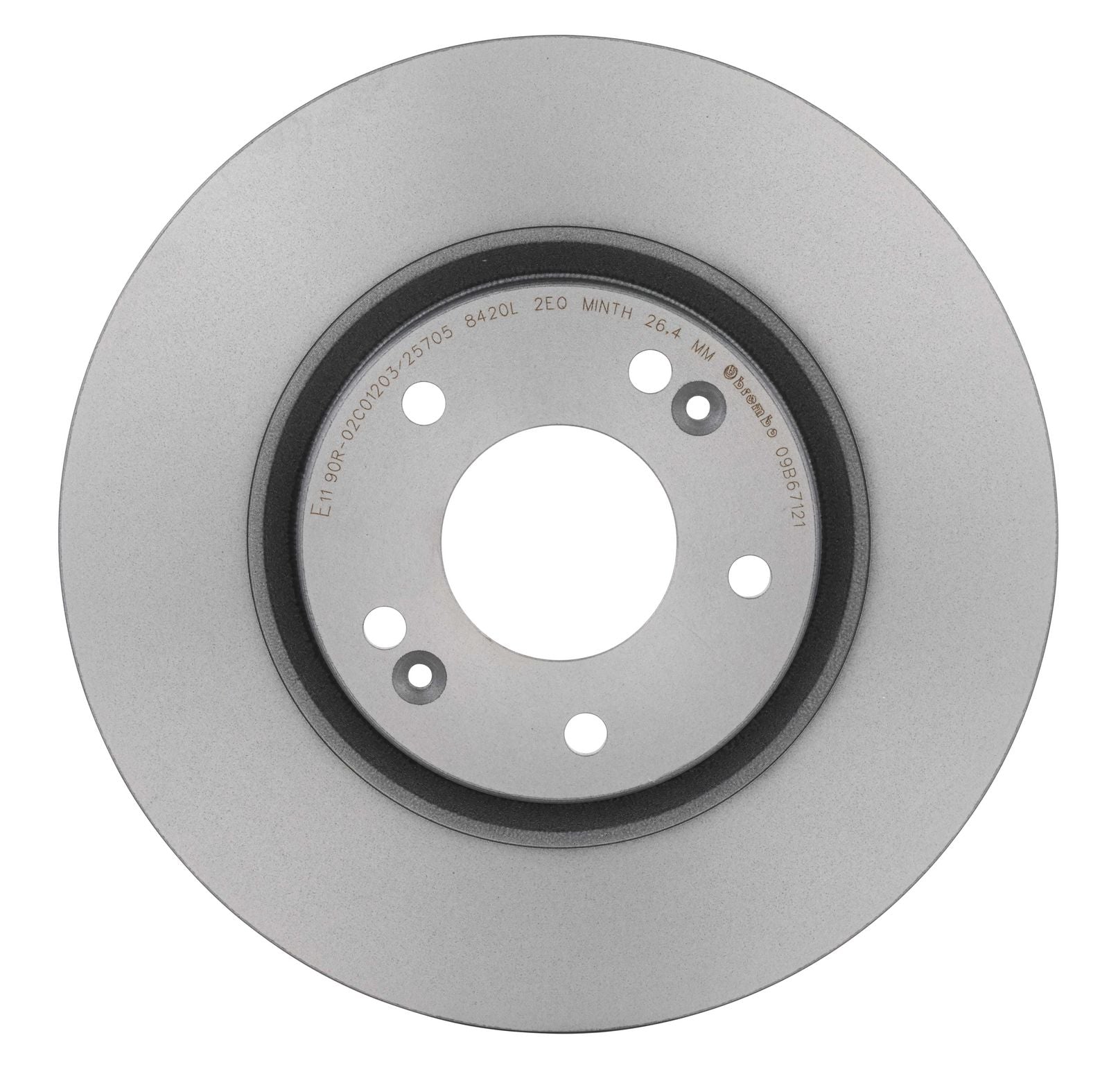 PRIME UV Coated Front Disc Brake Rotor - 09.B671.21_07