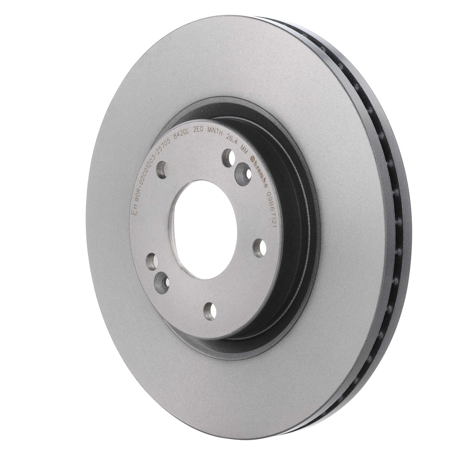 PRIME UV Coated Front Disc Brake Rotor - 09.B671.21_10