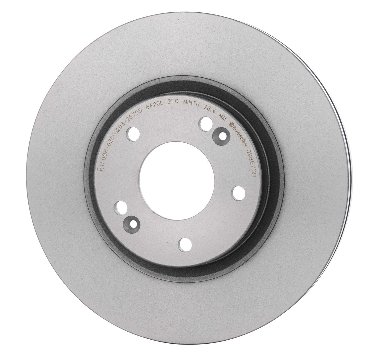 PRIME UV Coated Front Disc Brake Rotor - 09.B671.21_08