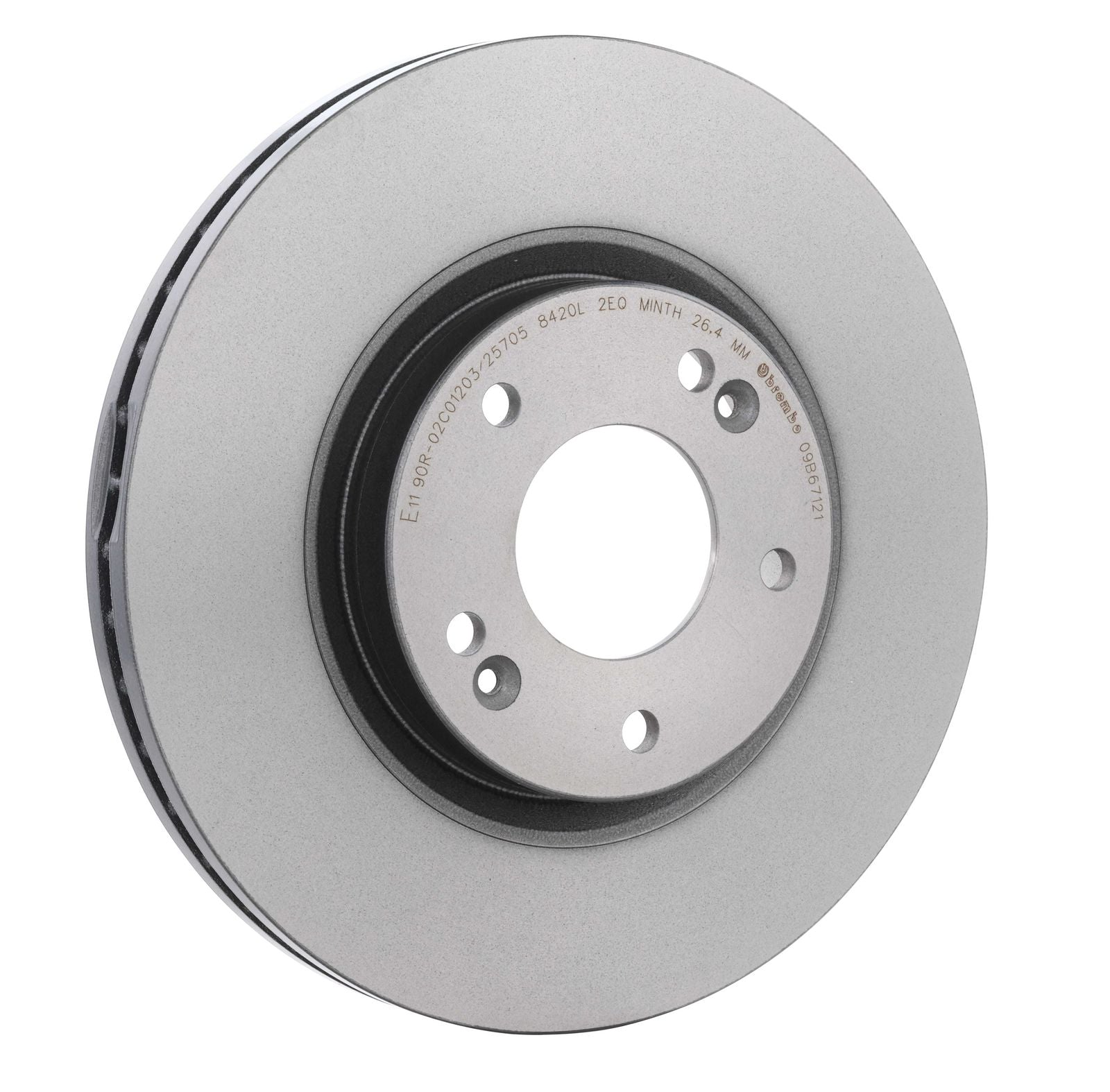 PRIME UV Coated Front Disc Brake Rotor - 09.B671.21_29